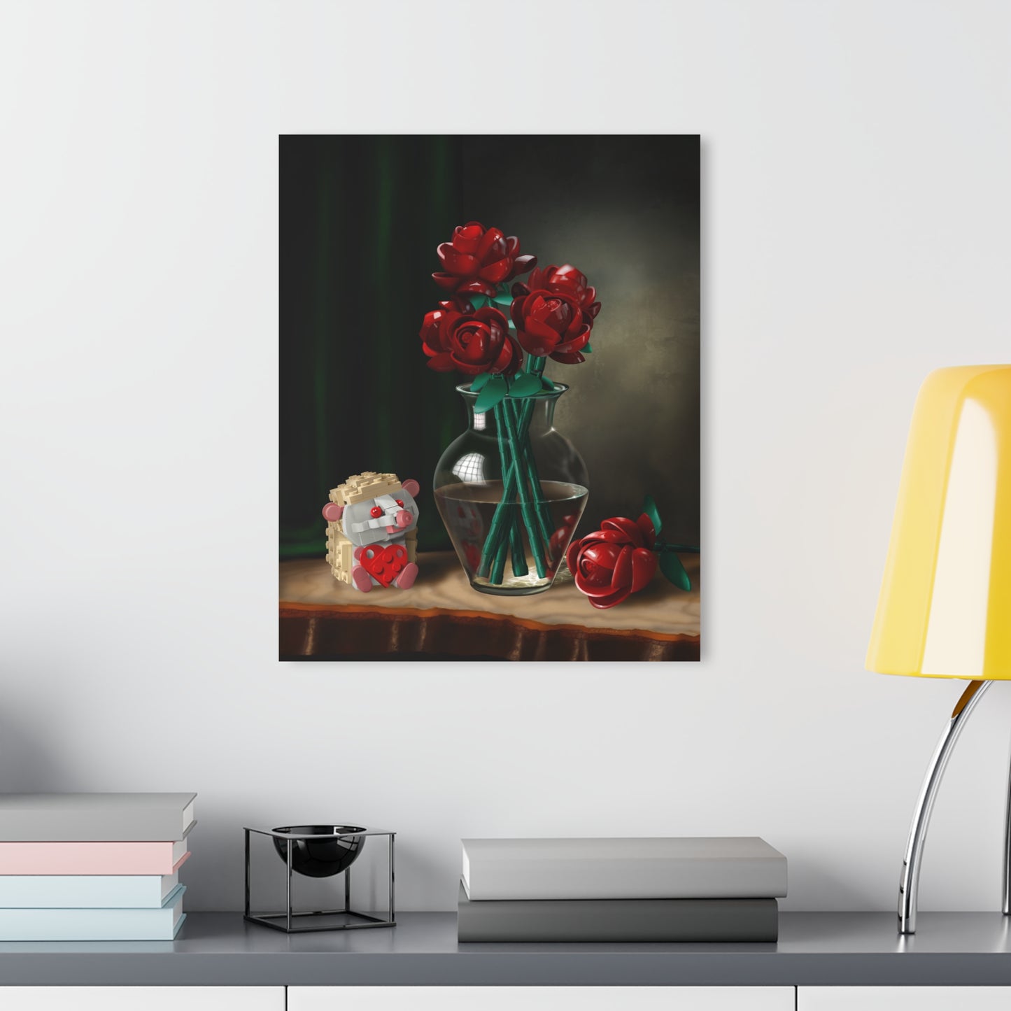 Ted's in Love - Acrylic Print