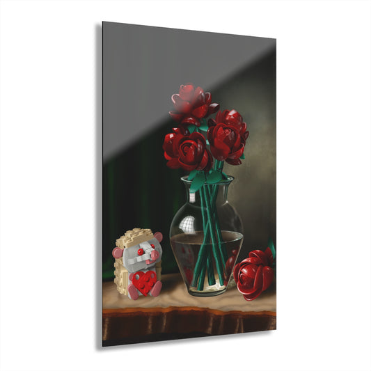 Ted's in Love - Acrylic Print