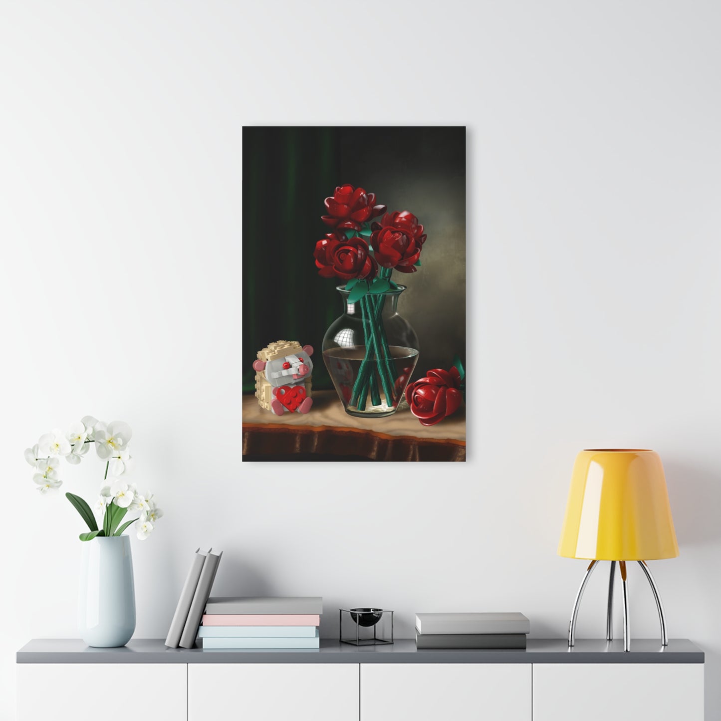 Ted's in Love - Acrylic Print